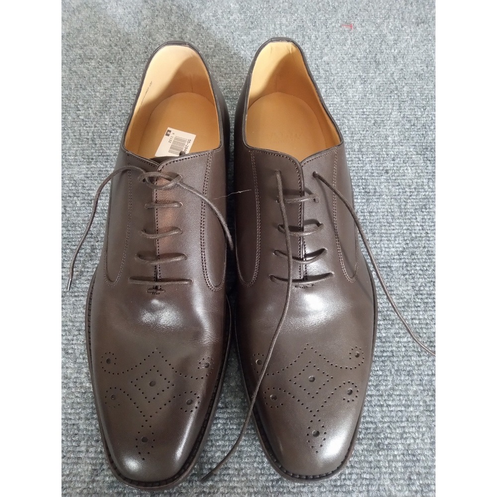 BALLY Brown Switzerland Men's Leather Lace Up Oxfords Business Professional New